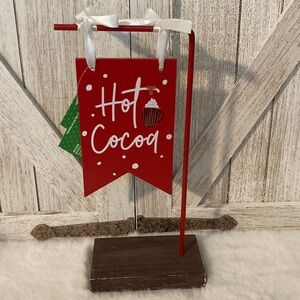 Hobby Lobby Festive Red Hot Cocoa Sign